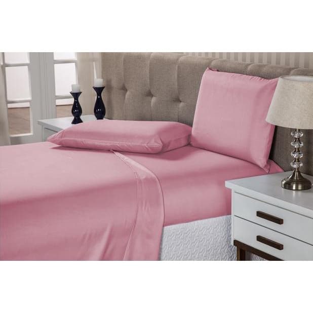 Jogo de Lençol Cama Casal 3 Peças Luxo 170 Fios Para Cama Box