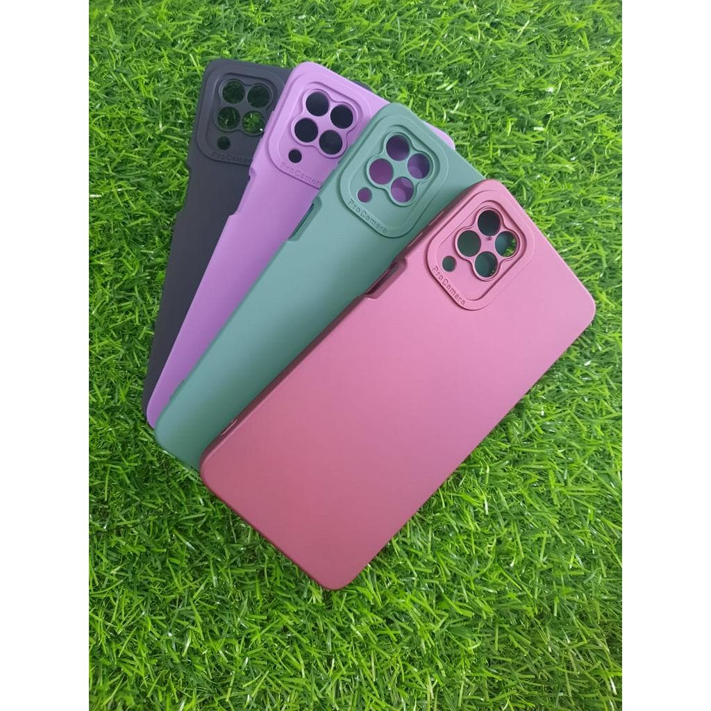 Capa capinha p/ Samsung Galaxy M62 proteção de câmera Capa capinha p/ M62 aveludada Capa capinha p/ M62 cor lisa