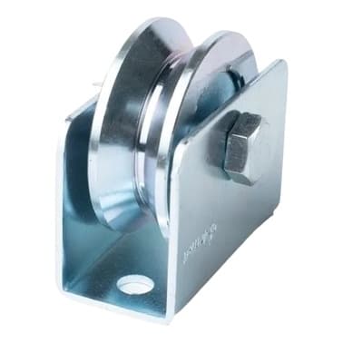 Roldana Caixa Fechada 1 1/2" V Com Bucha e Parafuso