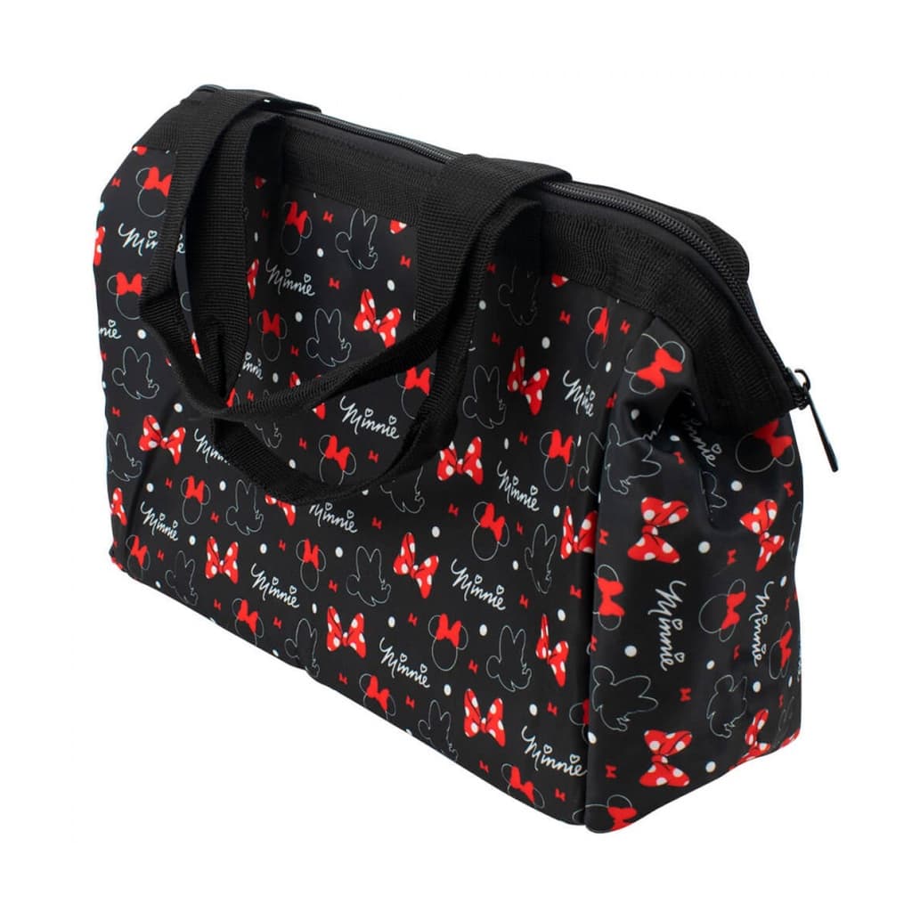 Bolsa Térmica Preta Minnie 24x13x36cm - Disney - Original