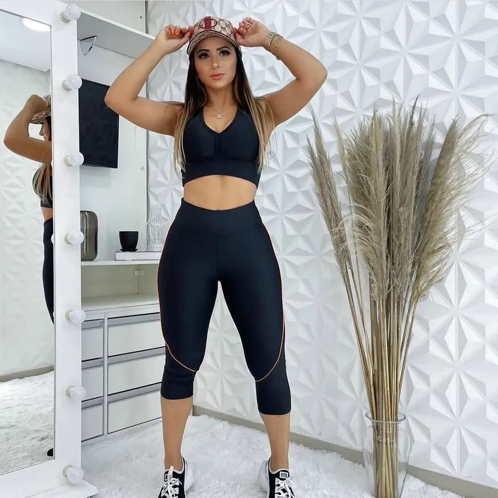 Calça Corsário Feminino Fitness Sulplex Roupa Feminina Academia Qualidade Top