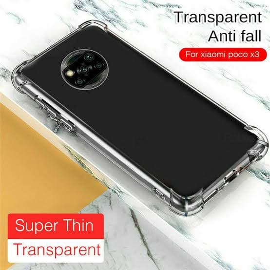 Capinha de Celular Xiaomi Poco X3 Capa de Celular Transparente Anti Impacto