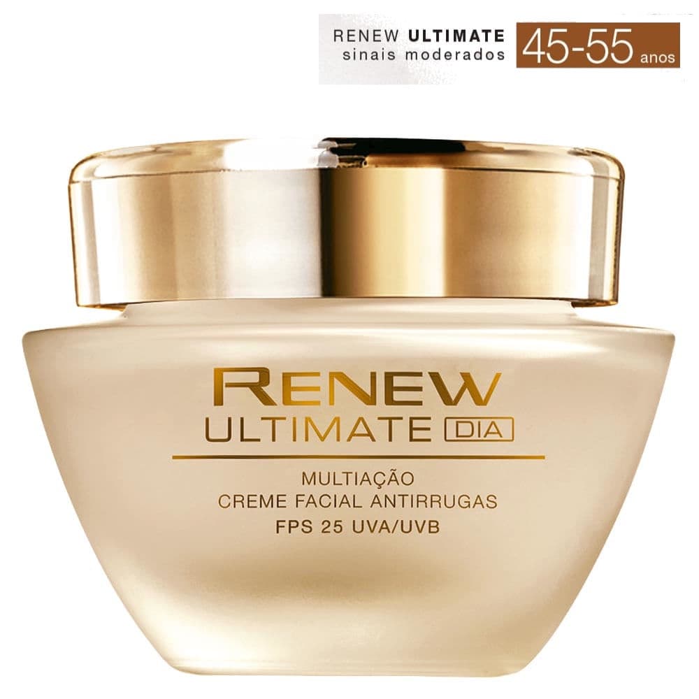  Renew Ultimate Dia Fps 25 Creme Anti-Idade 50G - Avon