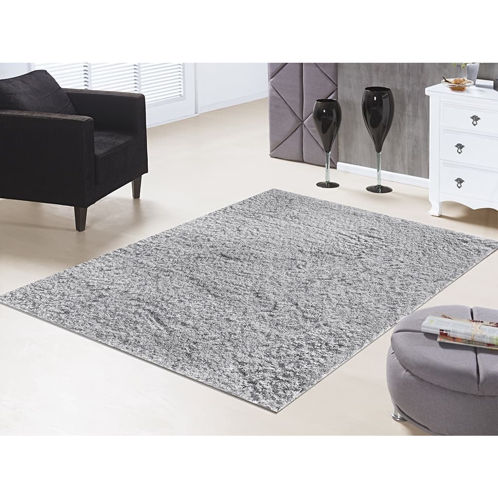 Tapete Silky 1,00 X 1,50 Sala Quarto Pelo Curto Macio 100% Antiderrapante Escritório Loja