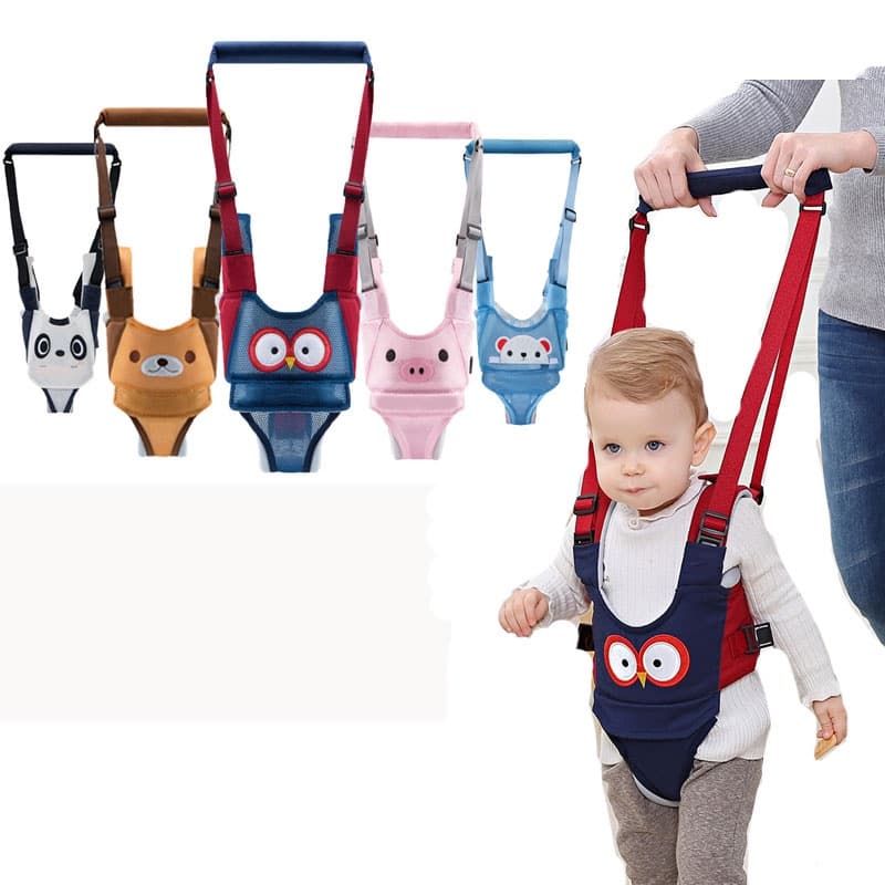 Bebê walker criança cinto de caminhada com colete aprender a andar asas mochila arnês segurança trela crianças andador