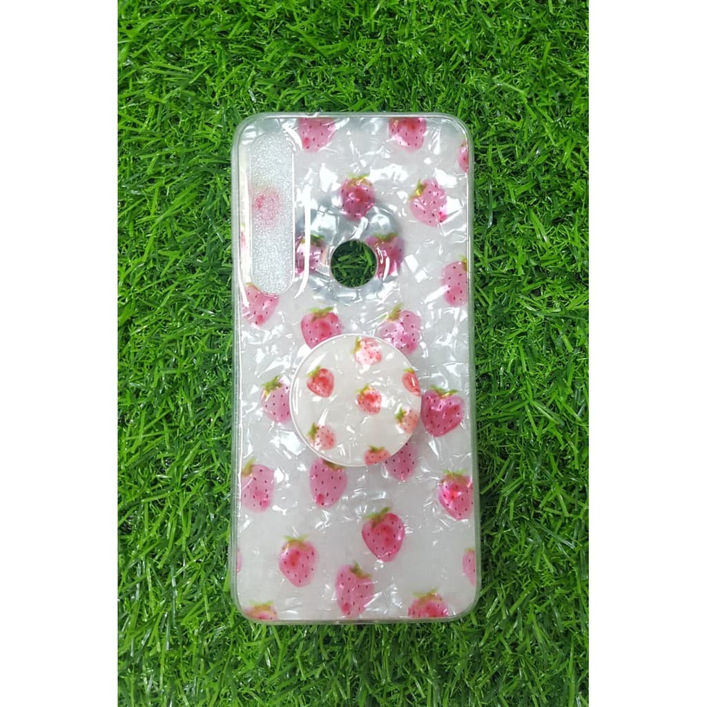 Capa capinha p/ Motorola moto g8 plus capa p/ moto g8 plus com suporte de dedo capa p/ moto g8 plus frutinhas/bichinhos