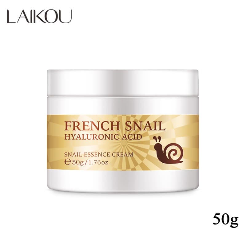 LAIKOU Creme Facial Para Reparo De Caracol/Hialurônico/Reduzir Rugas/Hidratante/Anti-Idade 50g