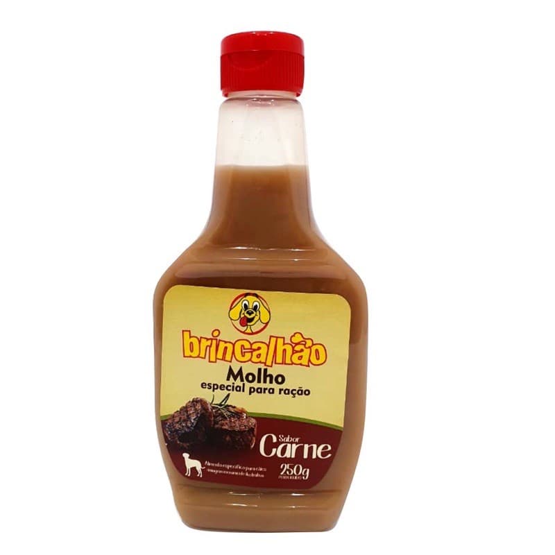 Molho para Ração de Cachorro - Sabor Carne 250g