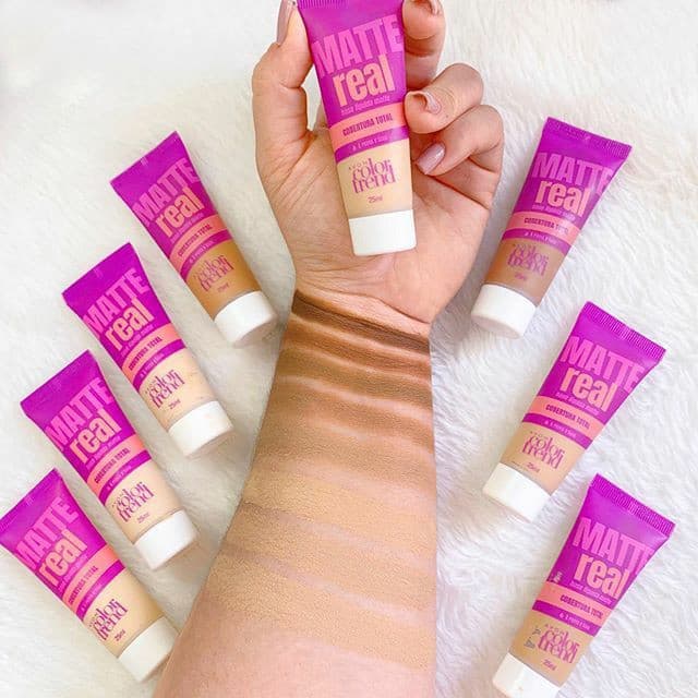 Base Líquida Matte Color Trend Matte Real 25 ml