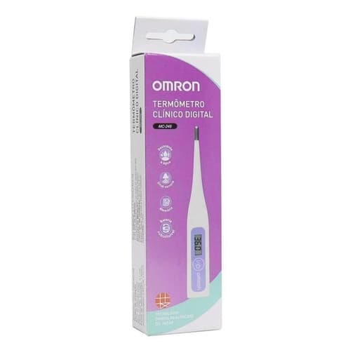 Termômetro Digital Omron , Memória, Alarme, Resistente à Água, febre, alta qualidade