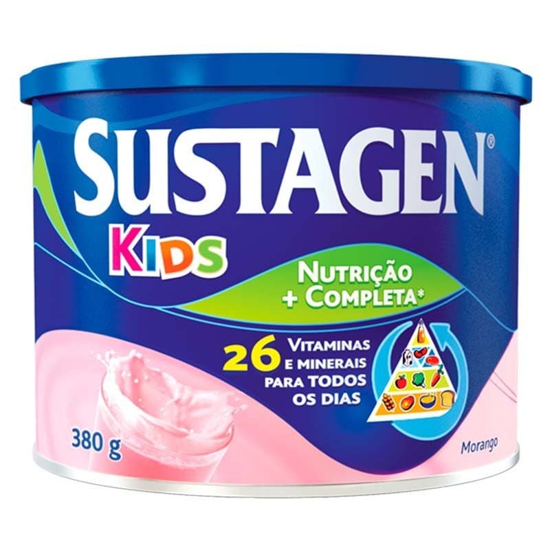 Formula Infantil Sustagen Kids Morango Lata 350g
