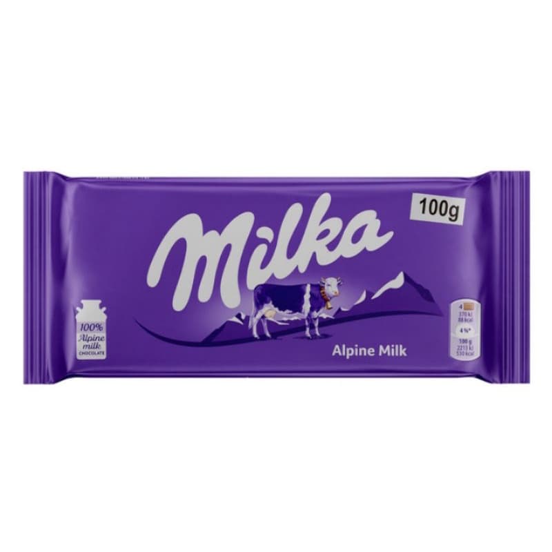Chocolate ao Leite Alpine Milk Milka Importado Original