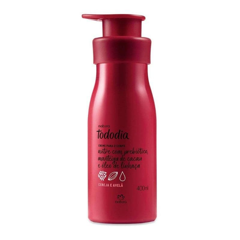Hidratante Natura Tododia Fragrância Cereja e Avelã 400ml