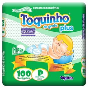 Fralda Descartável Infantil Toquinho de Gente Confort PLUS