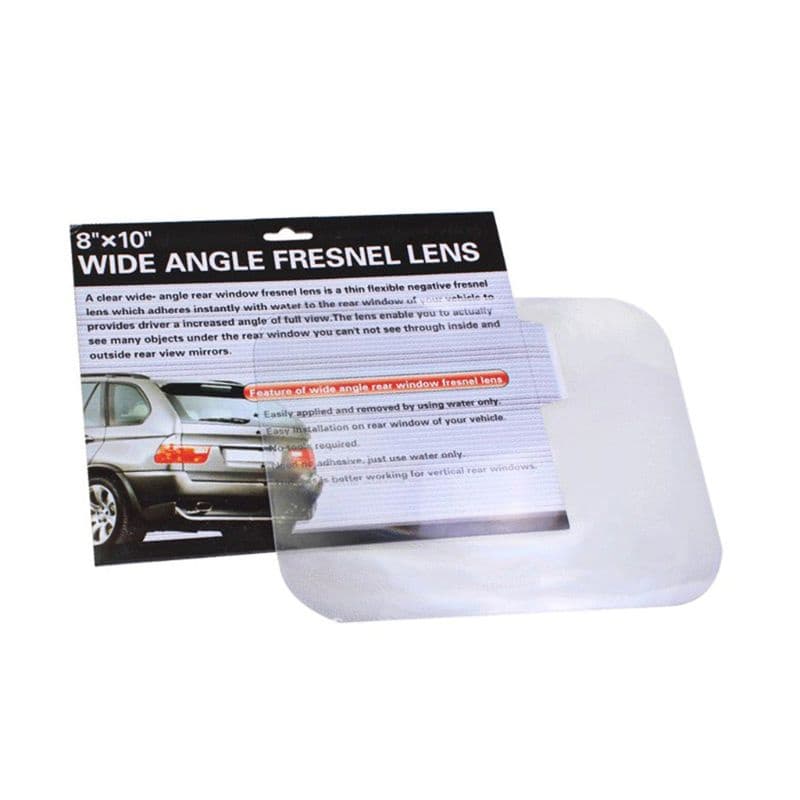 XI Universal PVC Traseiro Grande Angular Lente Fresnel Adesivo De Estacionamento Para Carro Automático 25x20cm
