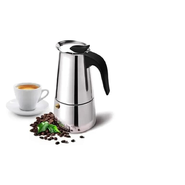 Cafeteira Italiana Expresso 9 Xícaras 500ml Inox Com Filtro