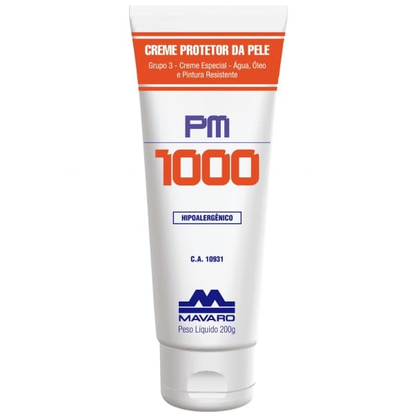 Creme Protetor da  Pele  PM 1000  Bisnaga 200g   Grupo 3