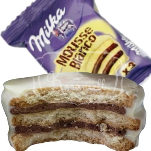Milka Alfajor - Chocolate Branco & Mousse Chocolate - Importado Argentina