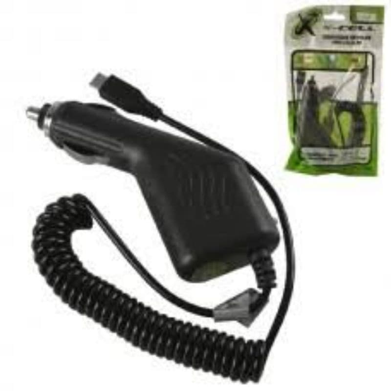 Carregador Veicular Mini Usb Espiral Liga No Acendedor Carro