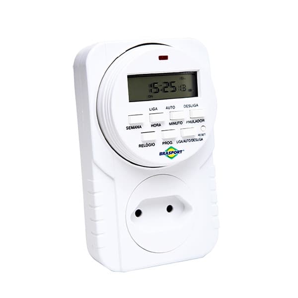 TIMER DIGITAL 60 HZ BRASFORT DIGITAL