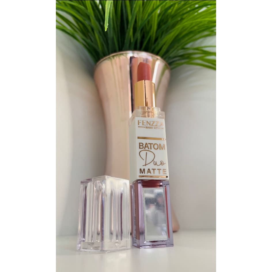 Batom Duo Matte Líquido 2 Em 1 Classic Fenzza Kit c/12 unidades
