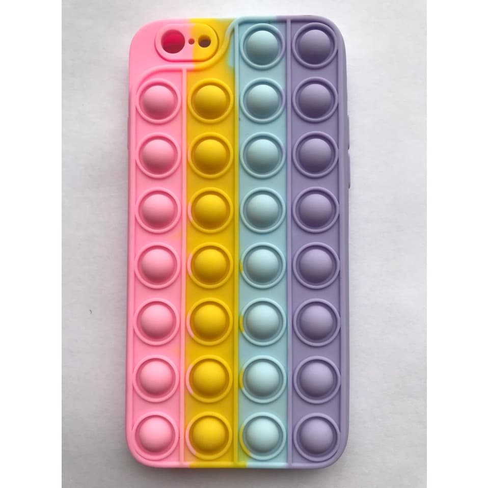Capinha Celular Anti Impacto iPhone ios Bolinhas Pop it Fidget Toy Antistress