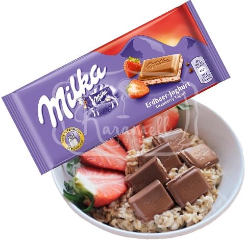 Milka Erdbeer Strawberry - Chocolate & Morango - Importado da Polônia