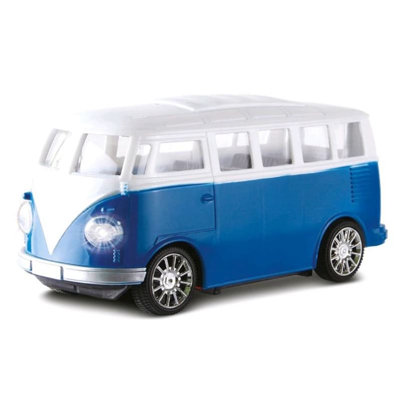 Carrinho Controle Remoto Garagem S.A. Furgão Clássico 3561.(Azul)
