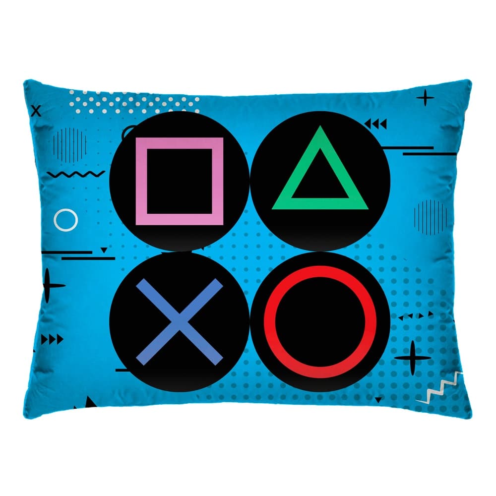 Capa de Almofada Baguete Controle Videogame