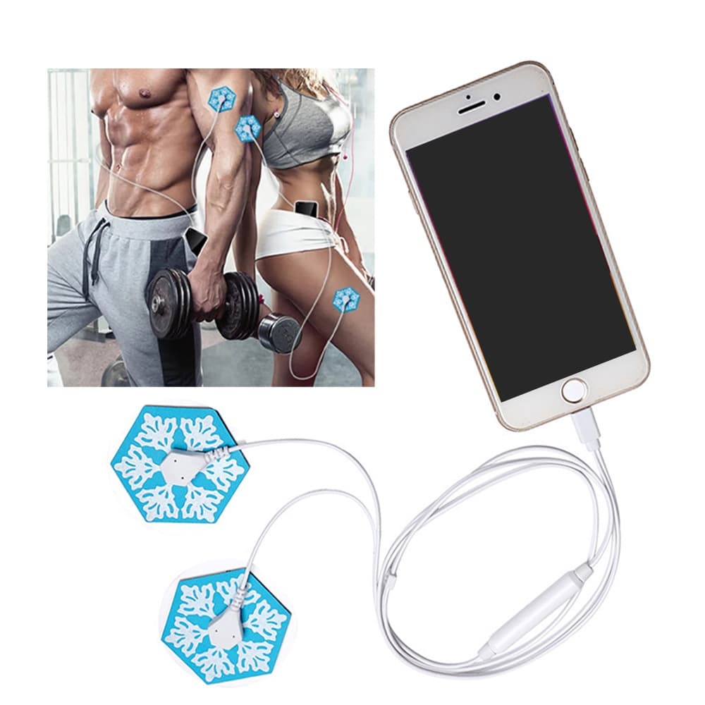 Massageador Elétrico portátil estimulador Corporal Muscular tonificador Relaxamento Alívio Dor