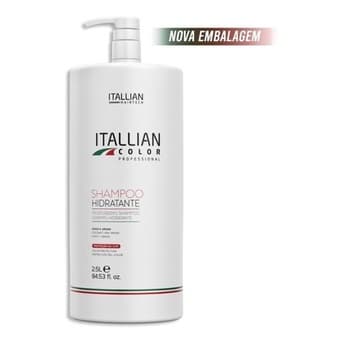 Shampoo Hidratante Lavatório Itallian Color 2,5l Com Válvula Pump