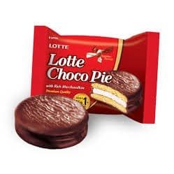 Alfajor De Chocolate Coreano Chocopie - Lotte Importado 1 unidade