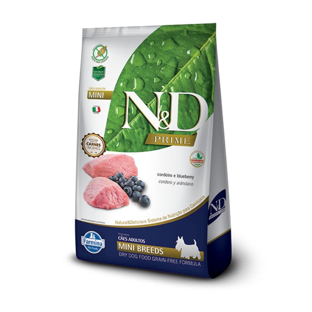 Racao Nd Prime Caes Adultos Mini Cordeiro – 10,1kg