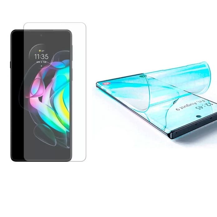 Película De Nano Gel Flexível Anti Risco Para Motorola Moto Edge 20 / Moto Edge 20 Pro