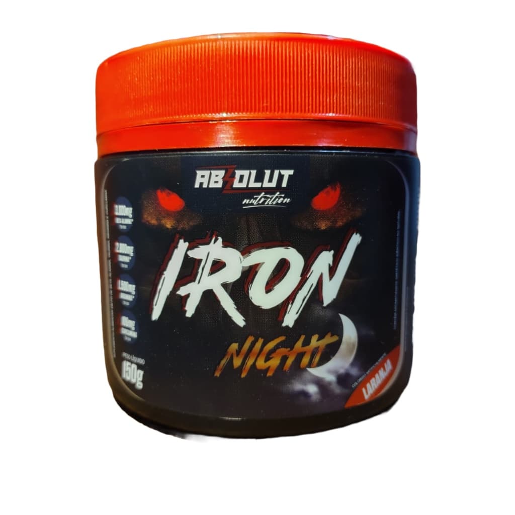 Pre Treino IRON NIGHT Laranja 150g