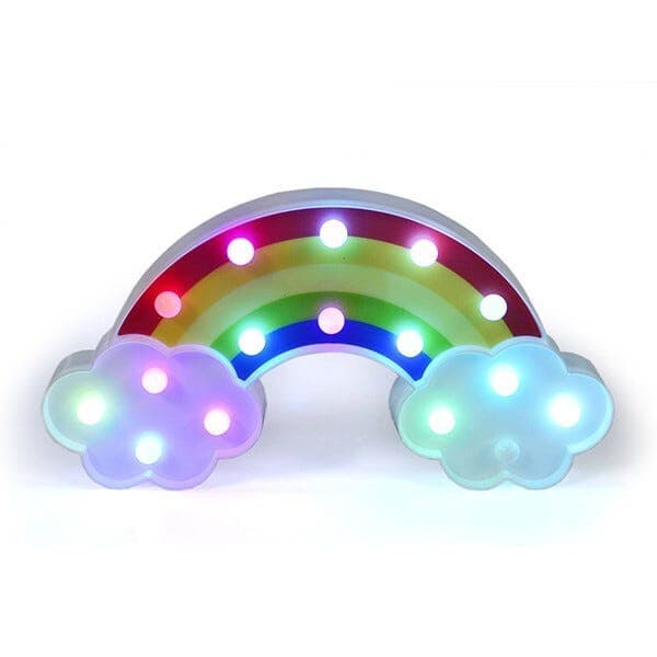 Luminária LED UNICÓRNIO ARCO ÍRIS LED LUMINÁRIA UNICÓRNIO AKAI ITO