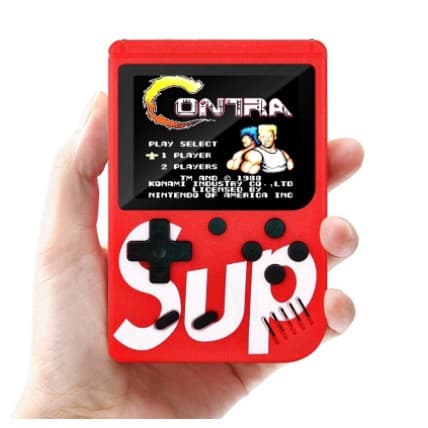 Mini Video Game Portátil Sup C/ 400 jogos + 1 Controle para 2 jogadores Console JorgeStore