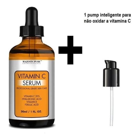 Vitamina C 20% Majestic Pure + Pump - 30 Ml