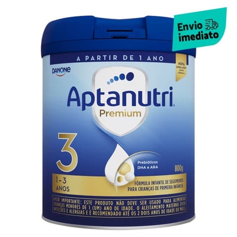 Aptanutri Premium 3 -Fórmula Infantil em Pó Danone - 800 gr