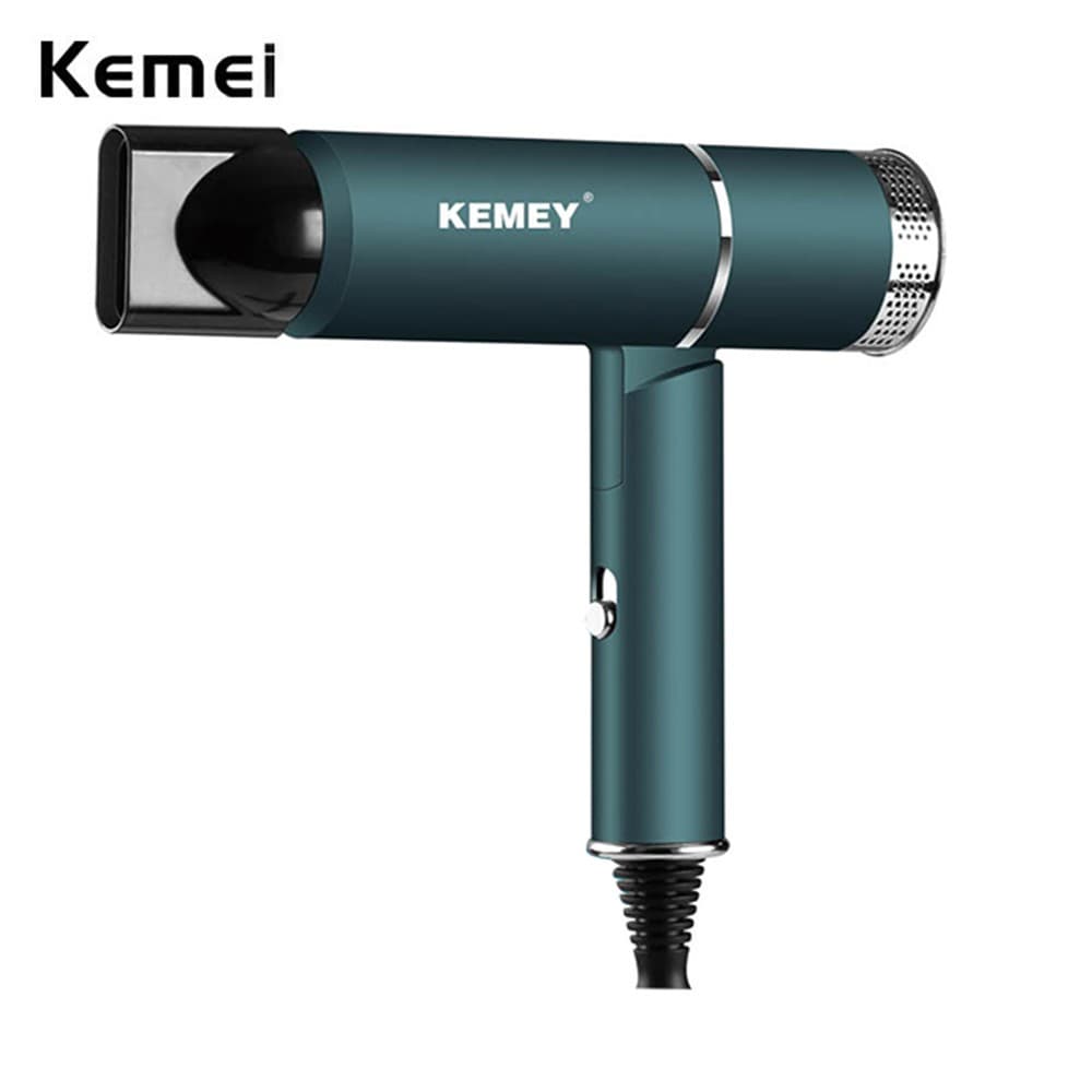 Kemei Secador De Cabelos 1000W Profissional/Cabelo De Secagem Rápida Para Estudante Em Casa/Viagem