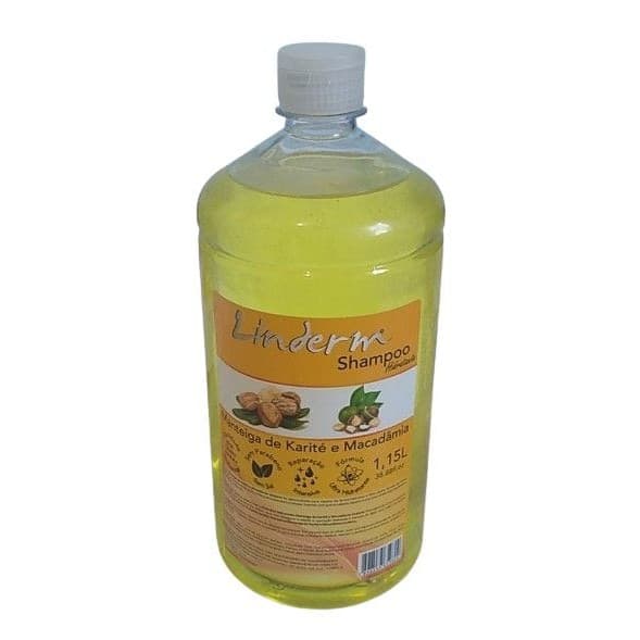 Shampoo Hidratante Manteiga de Karité e Macadâmia  1 Litro Linderm