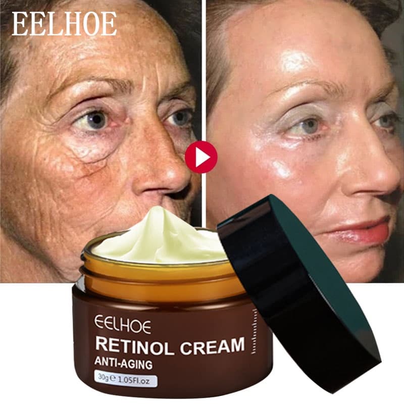 Retinol Creme Facial Anti-Idade Firmador Para Remoção De Ácido Hialurônico/Hidratante/Clareador