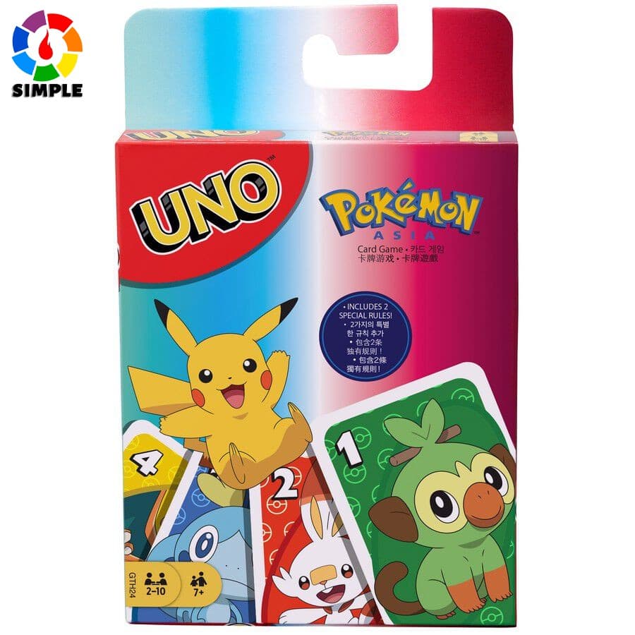 Jogo Cartas De Poker Uno Pokemon Sword & Shield Jogo De Cartas Para Família Engraçado