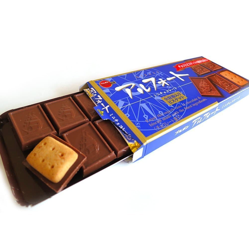 Biscoito Bourbon Japonês Chocolate ao Leite 59g Original Importado