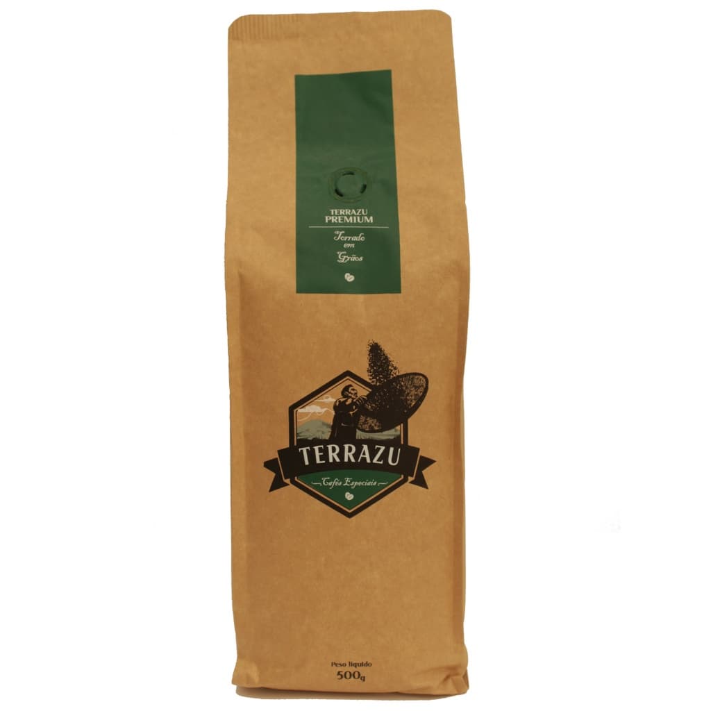 Café Gourmet Terrazu Premium 500g Torrado Em Grãos Especial