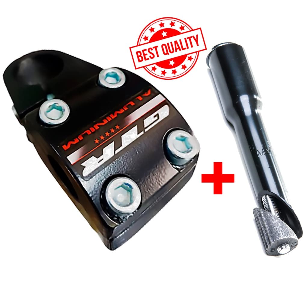 Mesa Suporte de Bicicleta GTR Para Guidão de Moto + Adaptador Aço 21.1mm