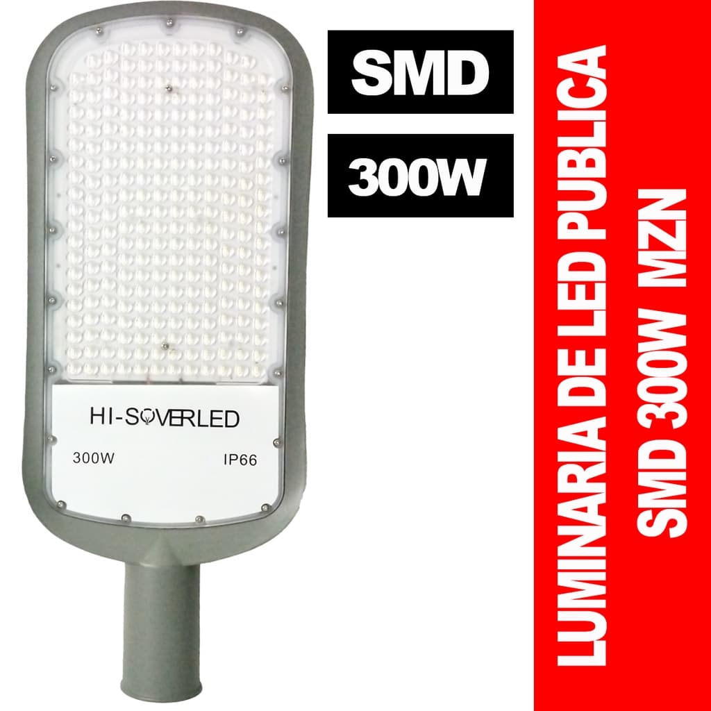 LUMINARIA DE LED PUBLICA SMD 300W BF 6000K MZn