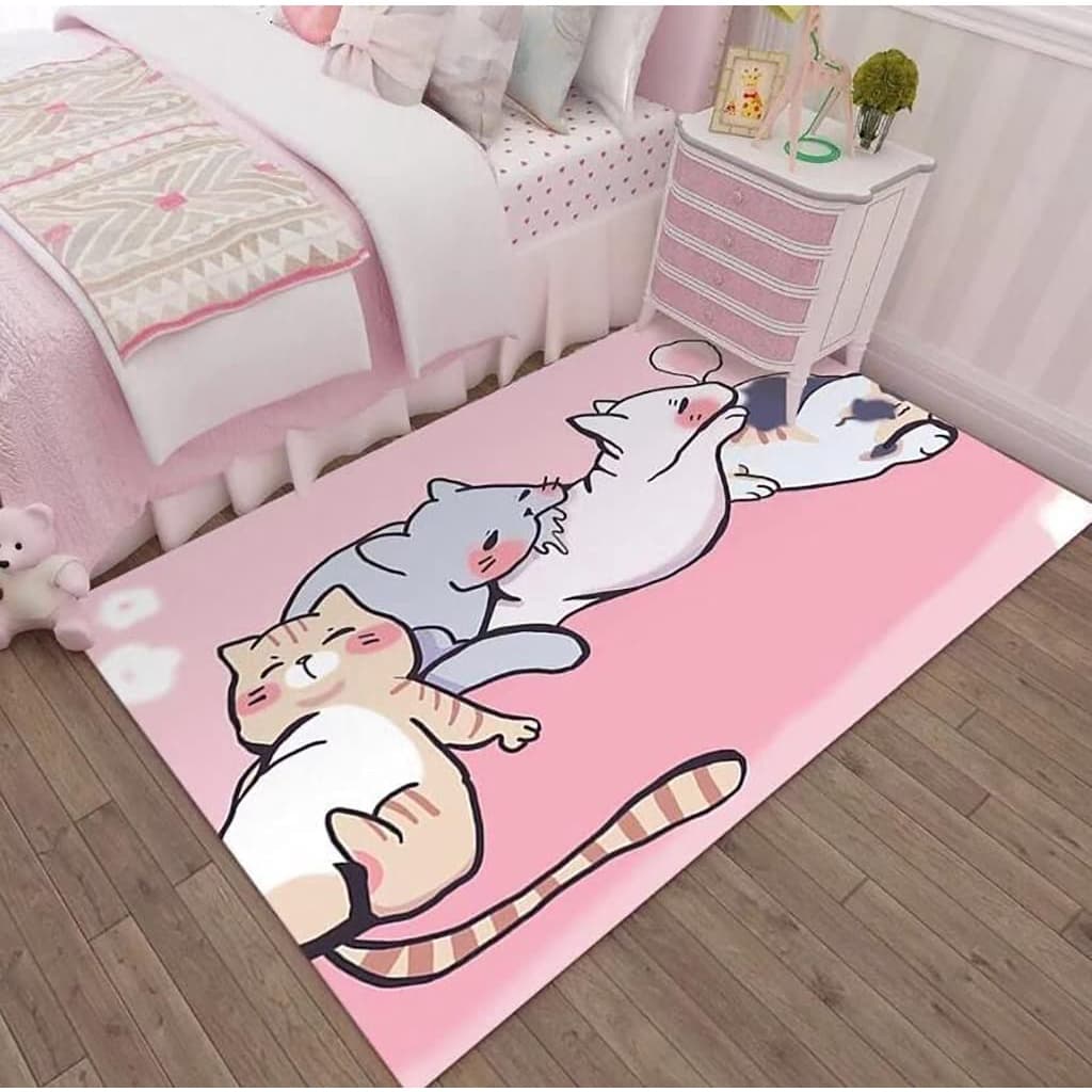 Tapete De Jogo Infantil Antiderrapante Princesa Quarto Crianças Rastejando Tapetes Sala De Estar Decoração De Casa ковер