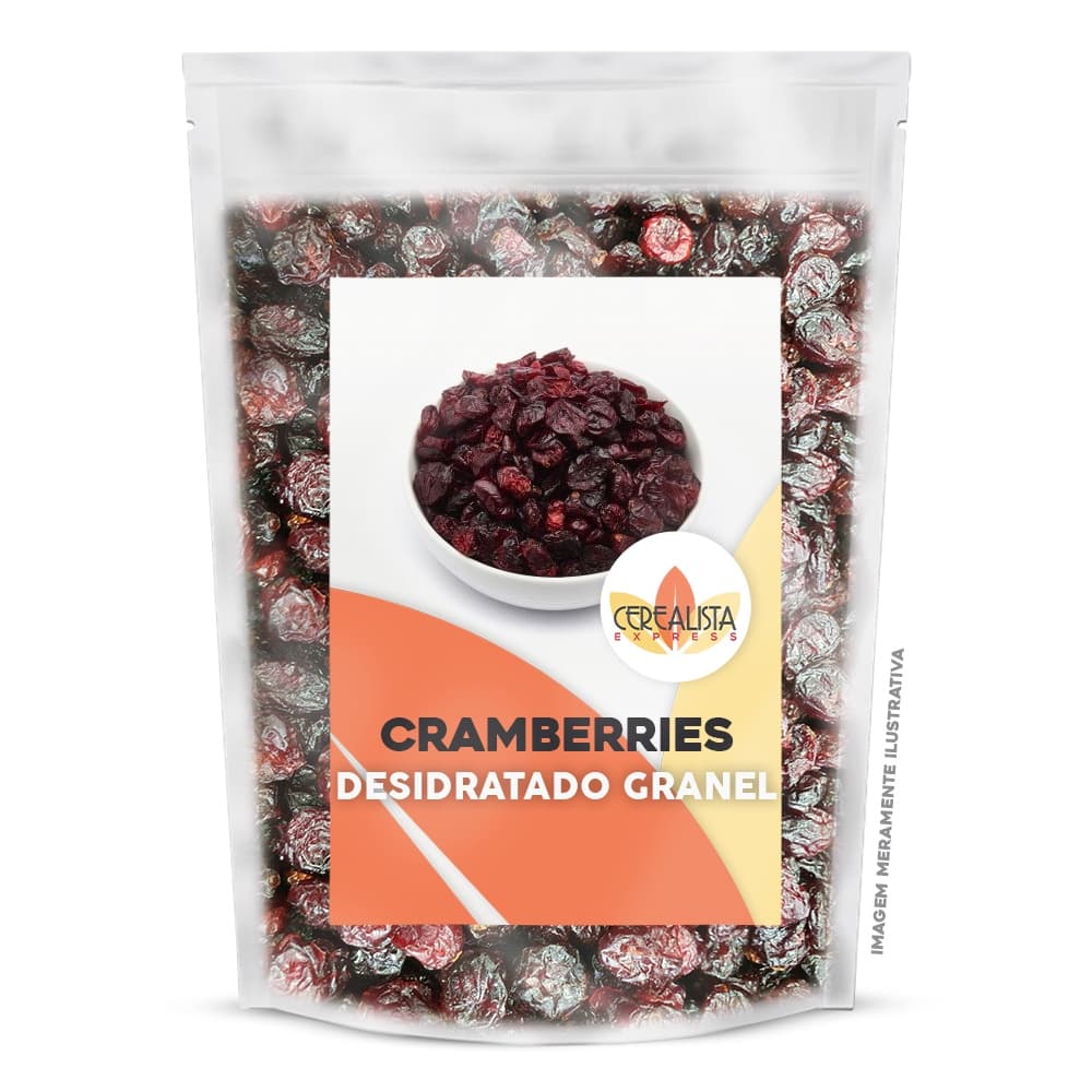 Cranberry Graúdo Desidratado a Granel Fruta Desidratada Snack Saudável