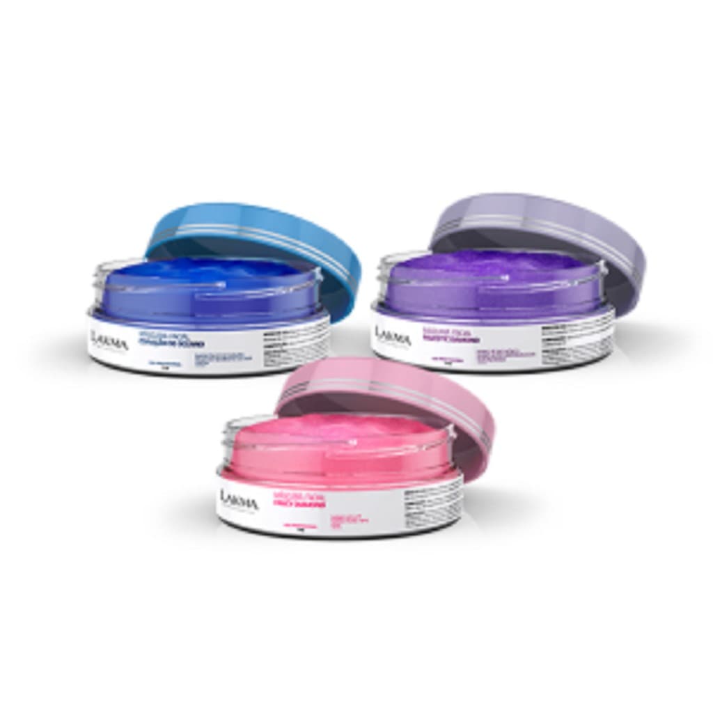 Kit Máscara Facial Anti-idade Hidrata, Clareia Revitaliza com 3 itens Jóias Raras 150g Lakma
